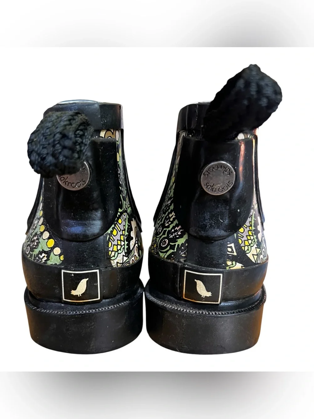 Sak Roots Women’s Rhythm Waterproof Ankle Rain Boots Size 7